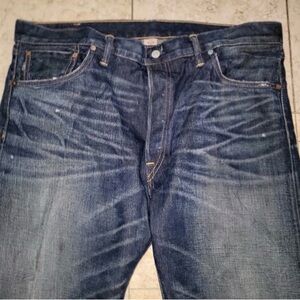 RRL Ralph Lauren Vintage 5-Pocket LL Low Straight Double RL Japanese Jeans 38x34